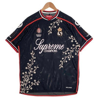 SUPREME シュプリーム 25AW Floral Soccer Jersey フローラル サッカー ジャージー ブラック レッド Size L 福生店