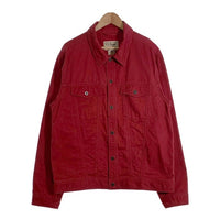 L.L.Bean エルエルビーン デニムトラッカージャケット レッド Size L-R 福生店