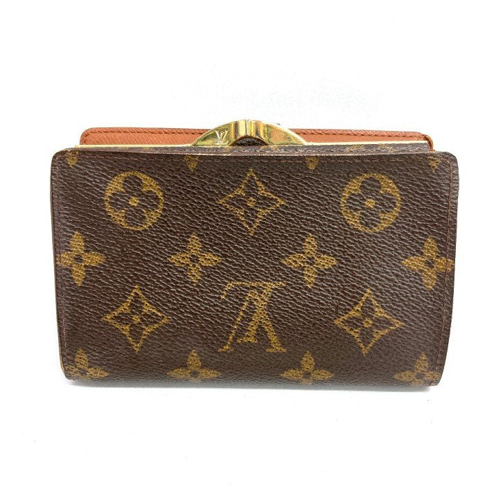 LOUIS VUITTON ルイヴィトン ヴィエノワ がま口財布 M61674 モノグラム ブラウン 瑞穂店