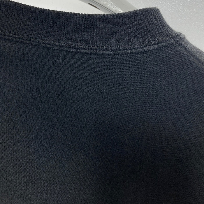 SANTEE サンティー 90s オオカミ柄 アニマル スウェットトレーナー USA製 ブラック sizeM 瑞穂店