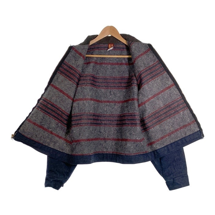 80's~ BIG BEN ビッグベン ジップアップデニムジャケット インディゴ ブランケットライナー 5C11BLJ USA製 Size 46-R 福生店