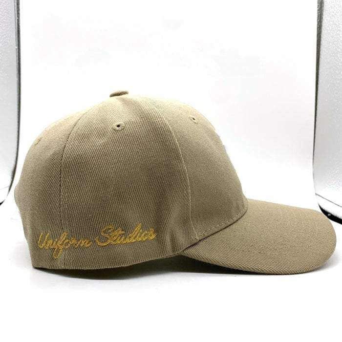 UNIFORM STUDIOS ユニフォームスタジオ 反転LA スナップバックキャップ ベージュ 福生店