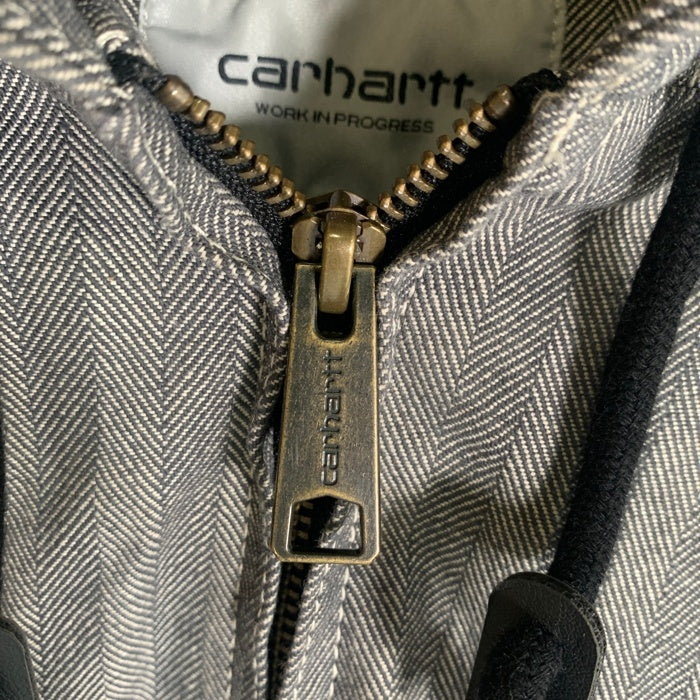 Carhartt WIP カーハートワークインプログレス 22SS MENARD JACKET メナードジャケット ヘリンボーン グレー I033574.91 Size XL 福生店