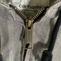 Carhartt WIP カーハートワークインプログレス 22SS MENARD JACKET メナードジャケット ヘリンボーン グレー I033574.91 Size XL 福生店