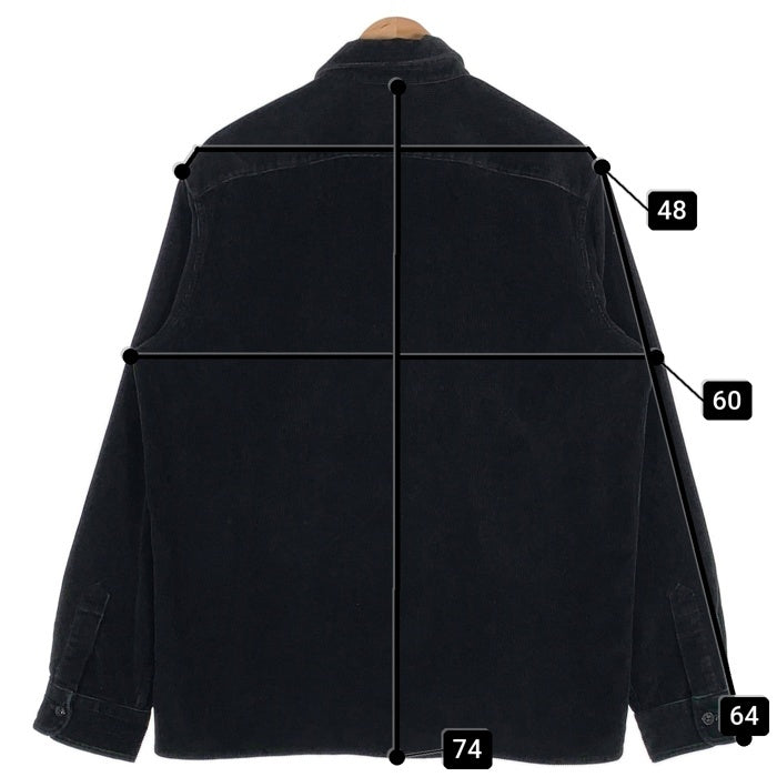 POLO RALPH LAUREN ポロ ラルフローレン Full Zip Over Shirt ジップアップ コーデュロイジャケット ブラック Size L 福生店