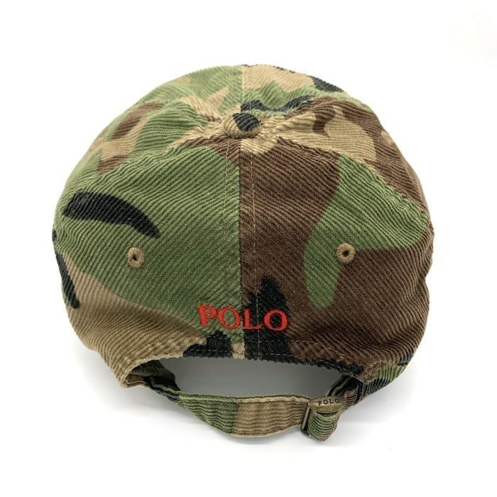 POLO RALPH LAUREN ポロ ラルフローレン コーデュロイ キャップ ウッドランドカモ 福生店