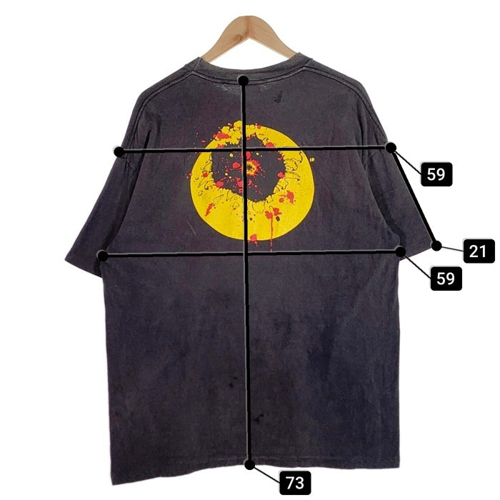 READYMADE レディメイド SS T-SHIRT SMILE/BLACK スマイル プリントTシャツ ブラック RE-CO-BK-00-00-279 Size XL 福生店