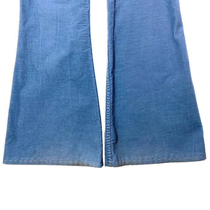 Levi’s リーバイス USA製 ボタン裏83 ホワイトタブ ベルボトム コーデュロイパンツ ライトブルー size- 瑞穂店