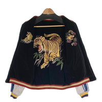 TAILOR TOYO テーラー東洋 ヒノヤ75周年 別珍 キルティング リバーシブル スーベニアジャケット スカジャン ブラック ブルー TT15664HY Size XL 福生店