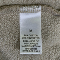 FOG ESSENTIALS エッセンシャルズ フロントラバーロゴプリント プルオーバースウェットパーカー ベージュ Size M 福生店