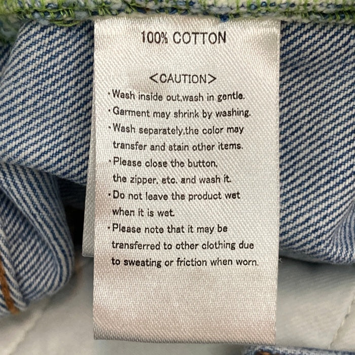 HUF ハフ 5ポケット ワイドデニムパンツ ライトインディゴ size28 瑞穂店