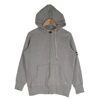 ballaholic ボーラホリック Small Logo Sweat Full Zip Hoodie スモールロゴ スウェット ジップ フーディー パーカー グレー Size L 福生店