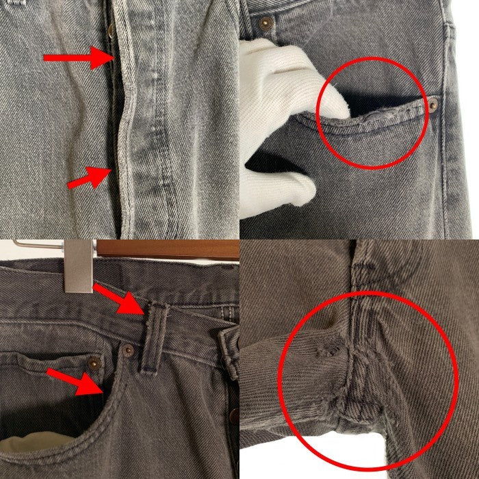 LEVI'S リーバイス 501 ボタン裏653 グレー Size W33 L32 福生店