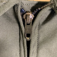 80's U.S.ARMY 米軍 ヘリクルー ジャケット オリーブ ロケットTALON Size M 相当 福生店