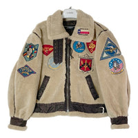 AVIREX アヴィレックス 783-2952004 レトロ ボア TOPGUN B-3ジャケット ベージュ sizeM 瑞穂店