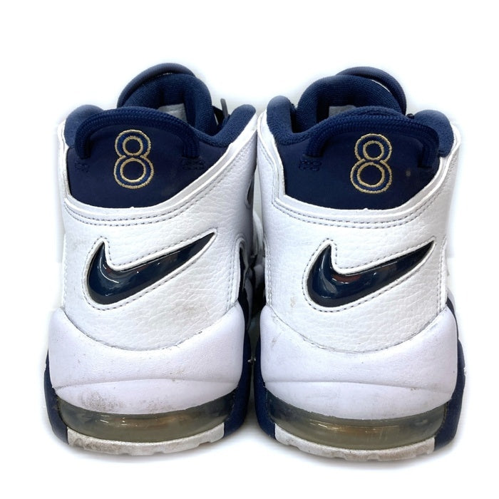 NIKE ナイキ AIR MORE UPTEMPO モアアップテンポ オリンピック スニーカー ホワイト×ブルー FQ8182-100 Size 28cm 瑞穂店