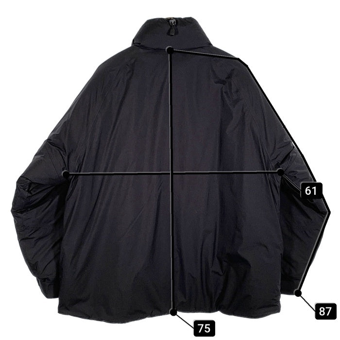 HYKE ハイク 23AW PARTEX GEN2 JACKET パーテックス ミリタリージャケット 中綿 ブラック Edition別注 Size M 福生店