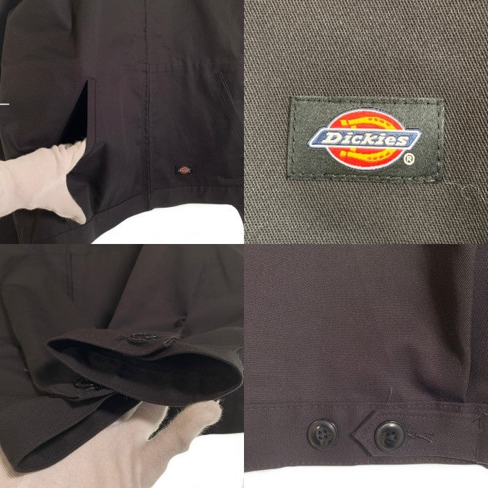 DICKIES ディッキーズ HTC エイチティーシー EISENHOWER JACKET アイゼンハワー ジャケット ブラック フラワースタッズ Size XL 福生店