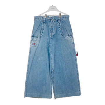 TOMMY JEANS トミージーンズ バギーペインターパンツ ライトインディゴ size31 瑞穂店