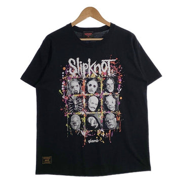 KNOTFEST 2023 ノットフェス glamb グラム SlipKnot スリップノット メンバーフォトプリント Tシャツ ブラック Size XL 福生店