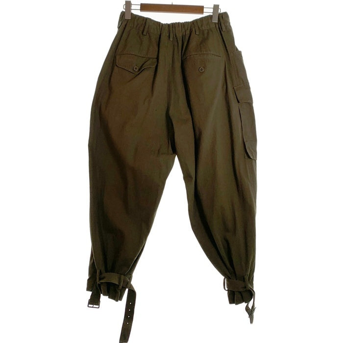 s'yte サイト Yohji Yamamoto Planning Dept ヨウジヤマモト プランニングデプト COTTON CARGO PANTS コットン カーゴパンツ オリーブ UV-P15-038 Size 3 福生店