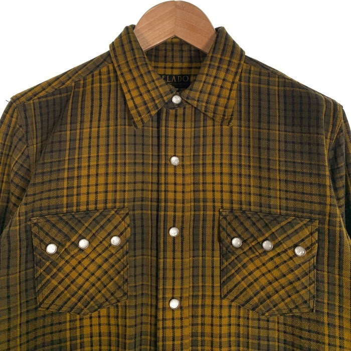JELADO ジェラード Crossroad Shirts クロスロードシャツ ウエスタン マスタード AG02101 Size M 福生店