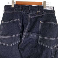 FREEWHEELERS フリーホイーラーズ UNION SPECIAL OVERALLS Derrickman デリックマン ダブルニーデニムワークパンツ インディゴ Size 34×32 福生店