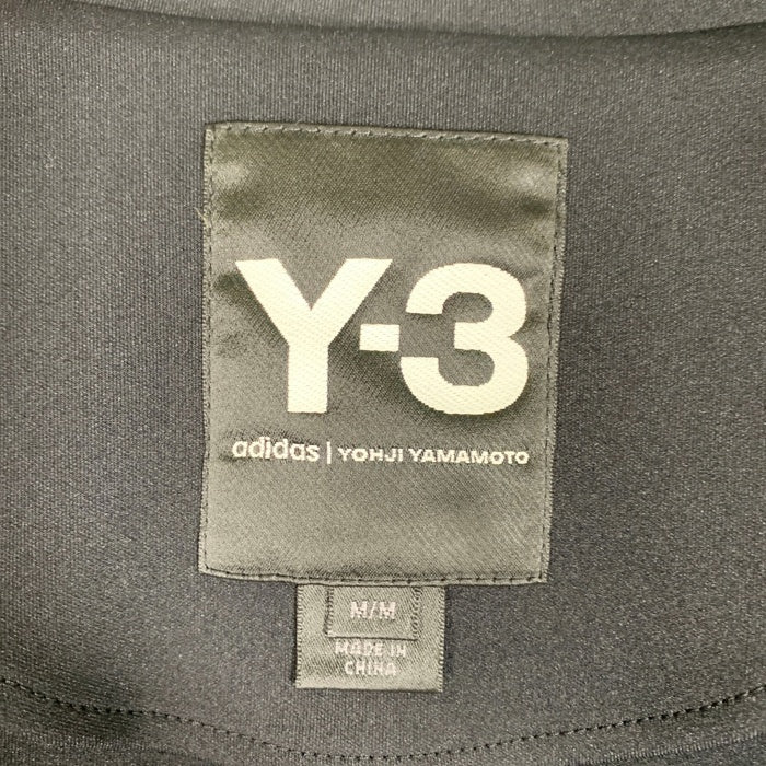 Y-3 ワイスリー ボンディングジップアップブルゾン ナイロン ポリウレタン ブラック CE8894 05/17 Size M 福生店