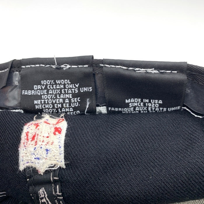 90's New Era ニューエラ NHL ニューヨーク・ジャイアンツ 59FIFTY ベースボールキャップ ブラック ウール USA製 Size 7 1/4 (57.7cm) 福生店
