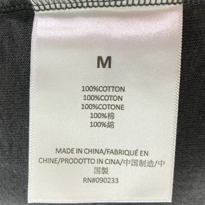 ESSENTIALS エッセンシャルズ 1977 プリントロングTシャツ グレー sizeM※フロントシミあり 瑞穂店