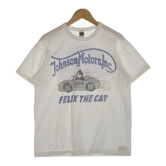 TOYS McCOY トイズマッコイ FELIX THE CAT TEE フィリックス プリントTシャツ ホワイト TMC2502 Size L 福生店