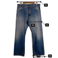 Levi's リーバイス 517 サークルR ブランクタブ ジッパーフライ デニムパンツ ライトブルー Size W36 L29 福生店