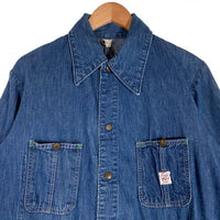 50’s TUF NUT タフナット デニムカバーオール スナップボタン インディゴ Size M-L 相当 福生店