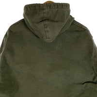80's Carhartt カーハート ダック アクティブジャケット パーカー モスグリーン JR104 Size S 相当 福生店