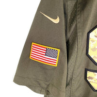 NIKE TEAM ナイキ NFL TEXANS ヒューストン・テキサンズ ゲームシャツ ユニフォーム WATT 99 オリーブ Size M 福生店