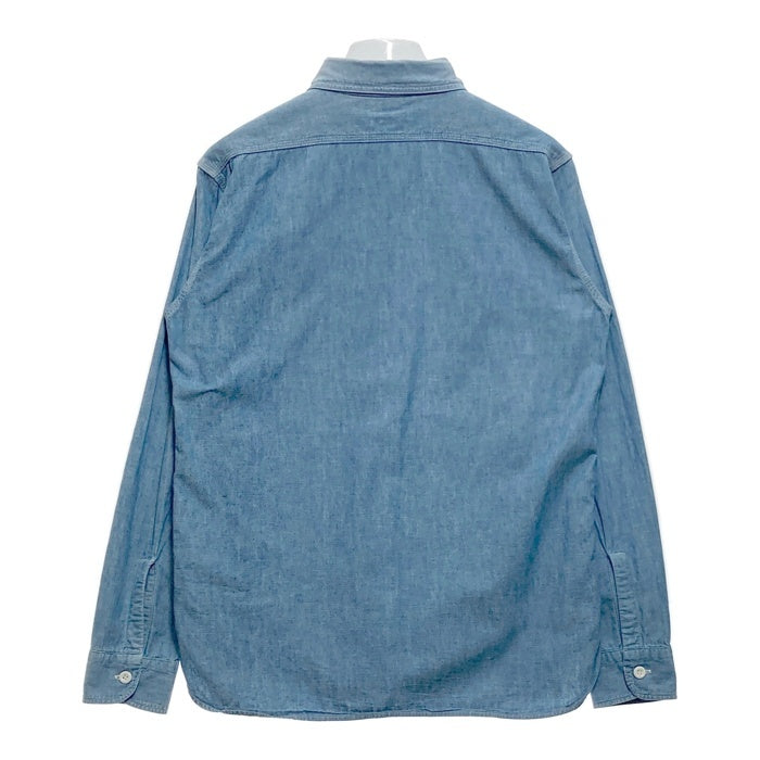 WAREHOUSE ウエアハウス Duck Digger ダックディガー LOOSE FIT シャンブレーワークシャツ ライトブルー Size 36 瑞穂店