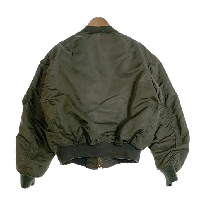 70's U.S. ARMY ALPHA INDUSTRIES アルファインダストリーズ AIR FORCE 米空軍 MA-1 L-2B フライトジャケット オリーブ DSA100-74-C-1559 8414-00-817-0596 Size XL 福生店