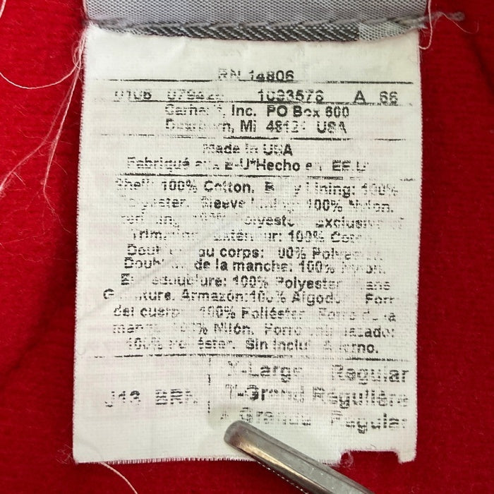 Carhartt カーハート USA製 サンタフェジャケット 裏キルティング 企業ロゴ刺繍 ブラウン sizeXL 瑞穂店