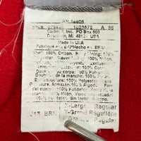 Carhartt カーハート USA製 サンタフェジャケット 裏キルティング 企業ロゴ刺繍 ブラウン sizeXL 瑞穂店