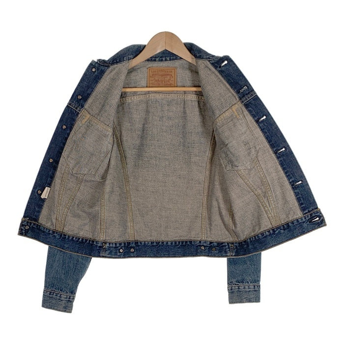 90's LEVI'S リーバイス 71557-02 BIG E 復刻 3rd デニムトラッカージャケット インディゴ 95年 日本製 Size 36 福生店