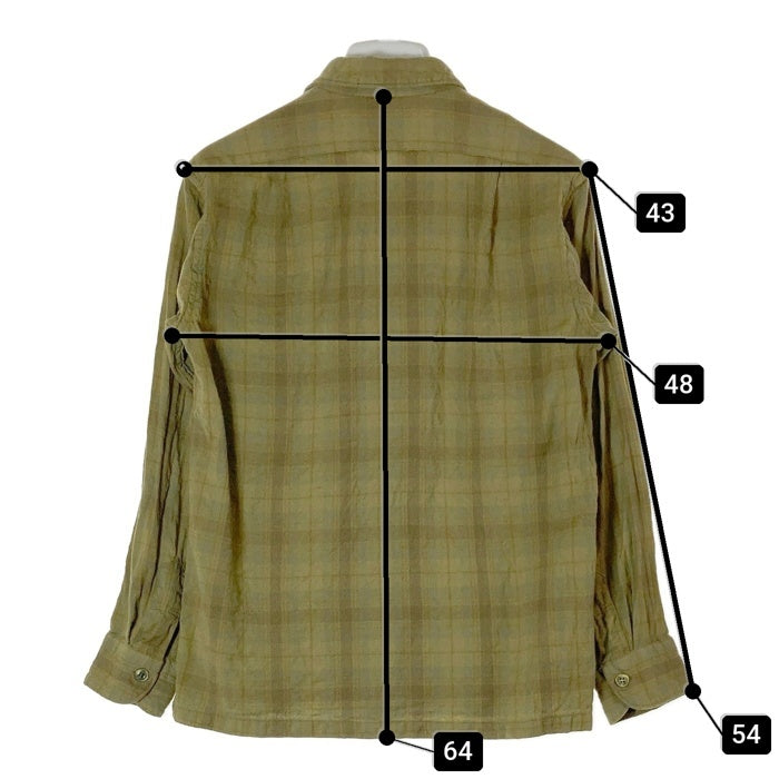 PENDLETON ペンドルトン SIR PENDLETON 60's ボードシャツ ウール グリーン sizeS 瑞穂店