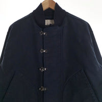 HOUSTON ヒューストン U.S. NAVY 米海軍 DECK HOOK JACKET NAVY DEPARTMENT N-1 デッキジャケット フロントフック ネイビー SX65913 Size 38 福生店