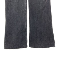 HYSTERIC GLAMOUR ヒステリックグラマー 23AW 01233AP01 GUITAR GIRL ギターガール センタースリット デニムパンツ ブラック size28 瑞穂店