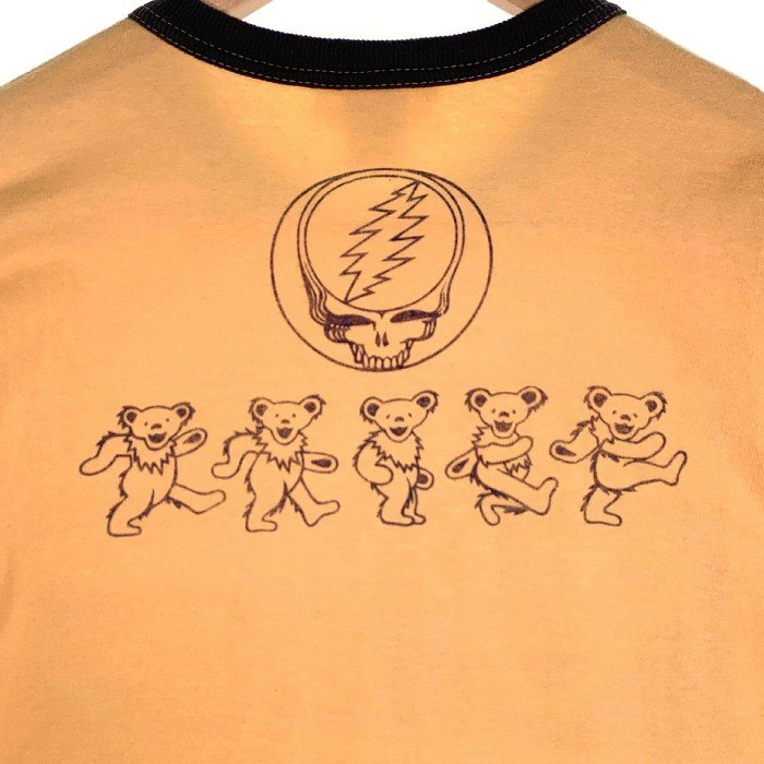 TOYS McCOY トイズマッコイ グレイトフルデッド リンガーTシャツ イエロー Size L 福生店