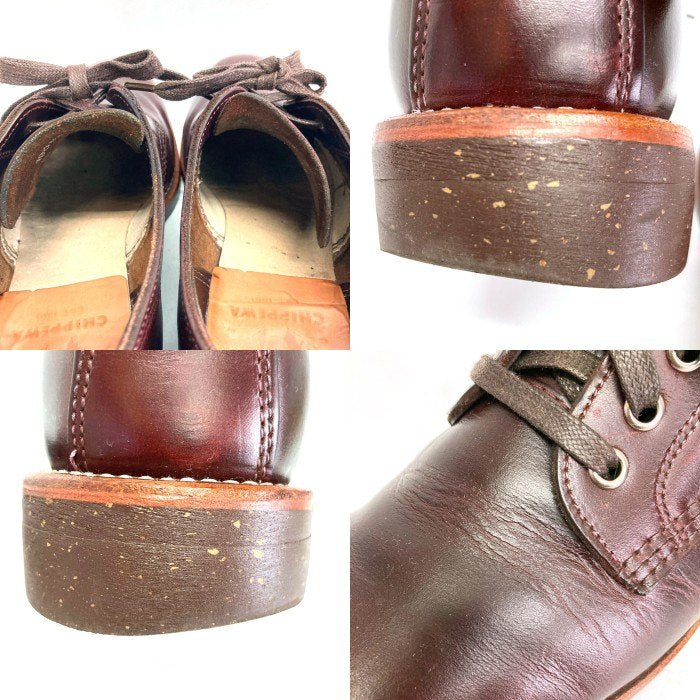 CHIPPEWA チペワ 1901M74 4 INCH SERVICE OXFORD 4インチ サービス オックスフォード コードバン ブーツ ブラウン size8D 瑞穂店
