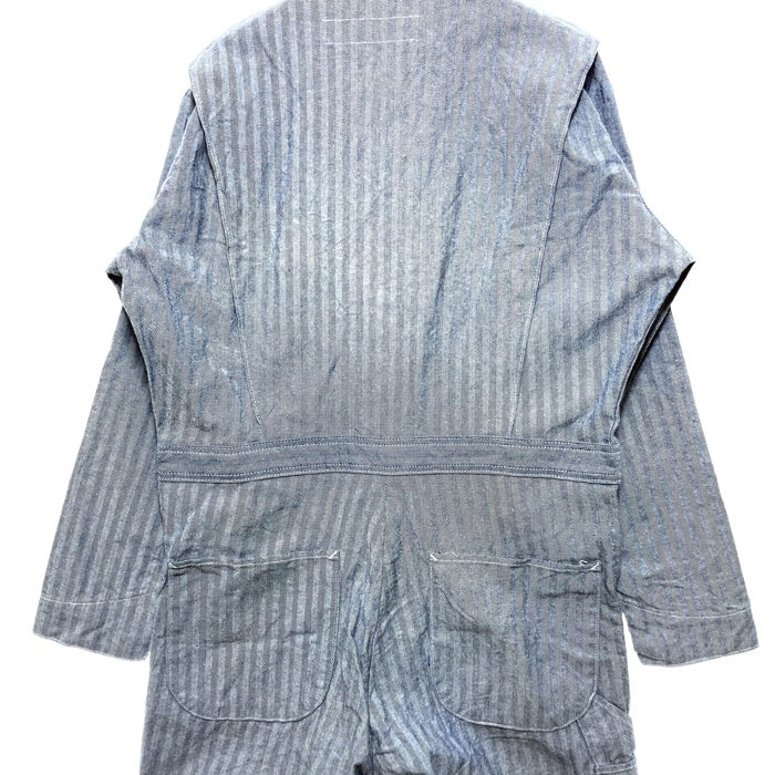 RED KAP レッドキャップ ヘリンボーン オールインワン 月桂樹ボタン グレー Size 42 瑞穂店