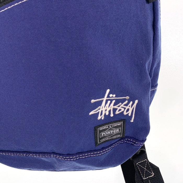 STUSSY ステューシー PORTER ポーター Sling Bag スリングバッグ ショルダー ブルー 福生店