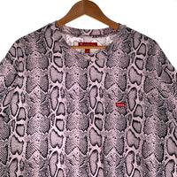 Supreme シュプリーム 24SS Small Box Logo Tee スモールボックスロゴ Tシャツ スネーク ピンク Size L 福生店