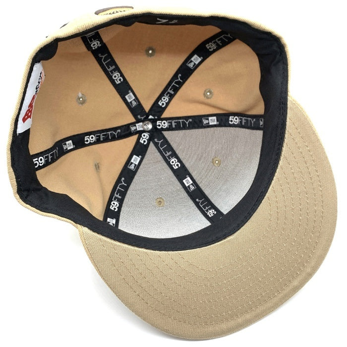 New Era ニューエラ 男はつらいよ BEAMS ビームス 59FIFTY 寅 ベースボールキャップ ベージュ Size 7 5/8 (60.6cm) 福生店