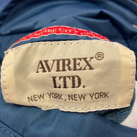 AVIREX アヴィレックス 783-3252045 23AW ニューヨーク空軍州兵モデル MA-1 リバーシブル フライトジャケット REFLECT STENCIL ブルー sizeL 瑞穂店